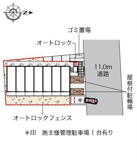 【区画図】 | レオネクストアドバンス殿町Ⅱ