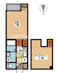 CASA.ⅥK（カーサ ロクケイ）の間取り