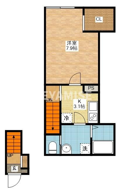 ボナール今津の間取り