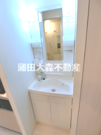 スカイコート蒲田ガーデンの洗面所|独立洗面台