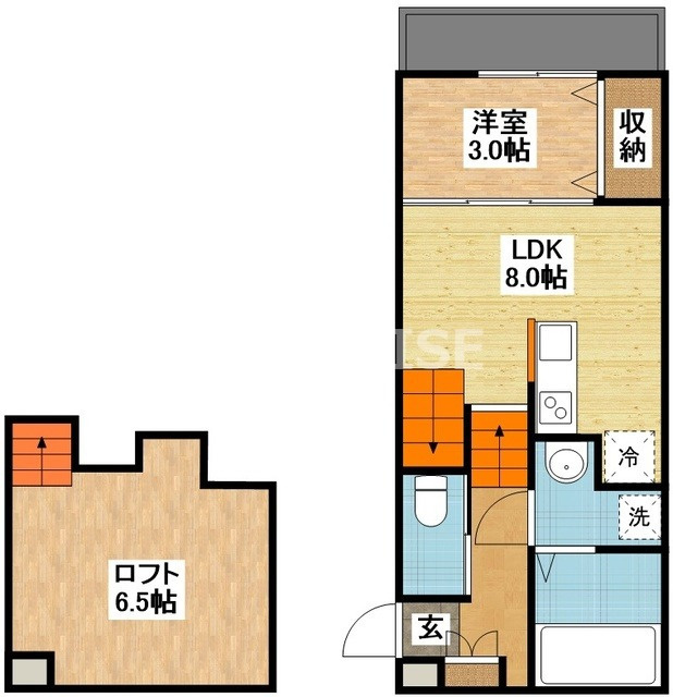 MODERN PALAZZO 諫早Kaiの間取り