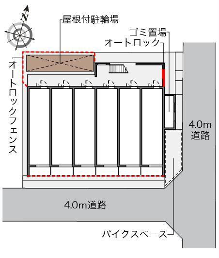 【区画図】 | クレイノレジデンス追分
