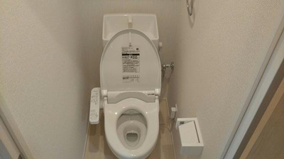 【トイレ】 | クレイノレジデンス追分 | 温水洗浄便座設置