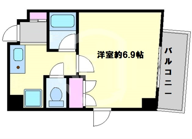 【間取り】 | ドエル堀江南