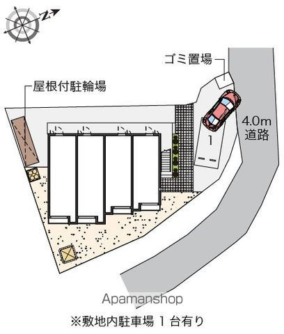ミランダグリーンヒルズ柏尾の区画図