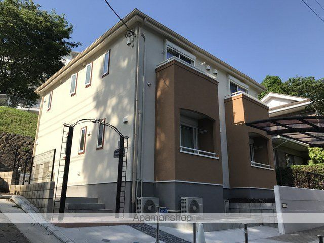 横浜市神奈川区三ツ沢下町のアパートの外観