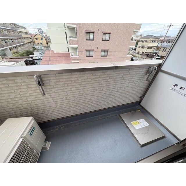 クレアール塚口Ⅱのバルコニー