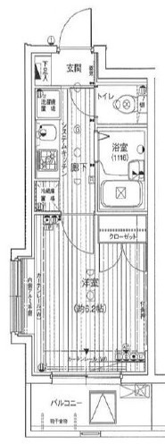 ソアブール西早稲田の間取り
