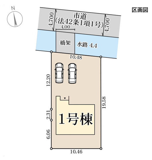 【区画図】 | リーブルガーデン倉敷玉島八島第4 (全1棟)