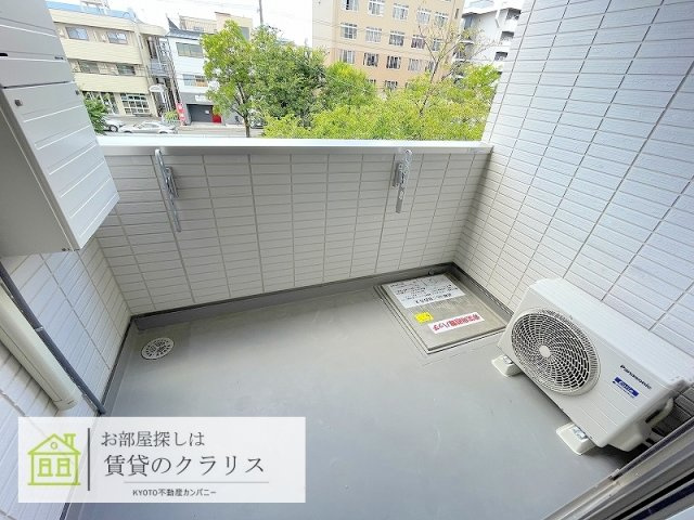 エヌズコートのバルコニー