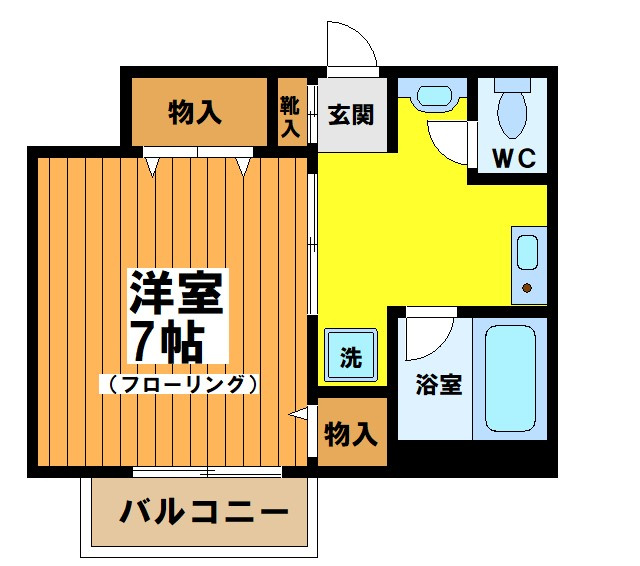 第8三和マンションの間取り