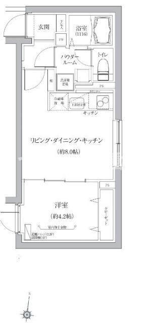 ベルシードステアー品川荏原の間取り|ベルシードステアー品川荏原