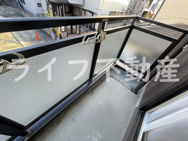 リバーサイドハウスのバルコニー|バルコニーがあります