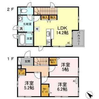 【間取り】 | ひばりが丘戸建　Ｂ棟