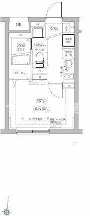 ベルシードステアー品川荏原の間取り|ベルシードステアー品川荏原