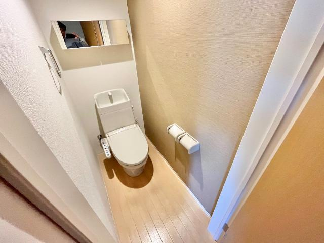 カーサドマーニのトイレ|シャワー付トイレ