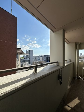 CITY SPIRE桜川Ⅱのバルコニー