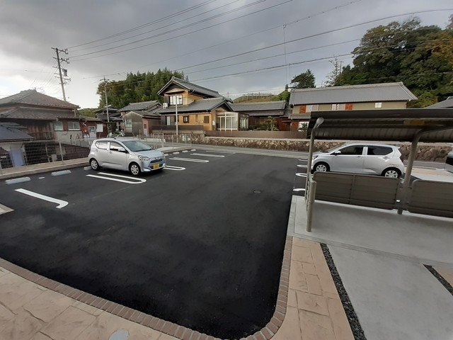 プレーゴの駐車場