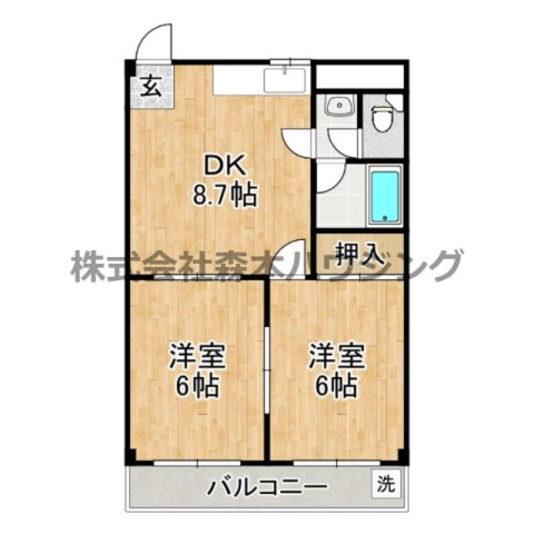 【間取り】 | 　Residence Excelle