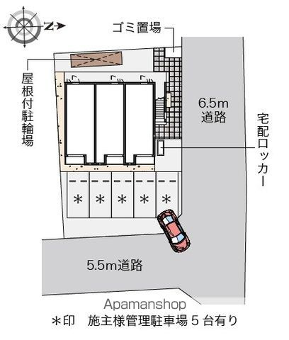 ミランダ洋光台の区画図