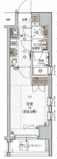 プレール・ドゥーク新宿中落合２の間取り|間取りです。