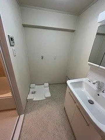 芦屋市朝日ケ丘町の賃貸マンションの洗面所