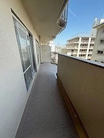 芦屋市朝日ケ丘町の賃貸マンションのバルコニー