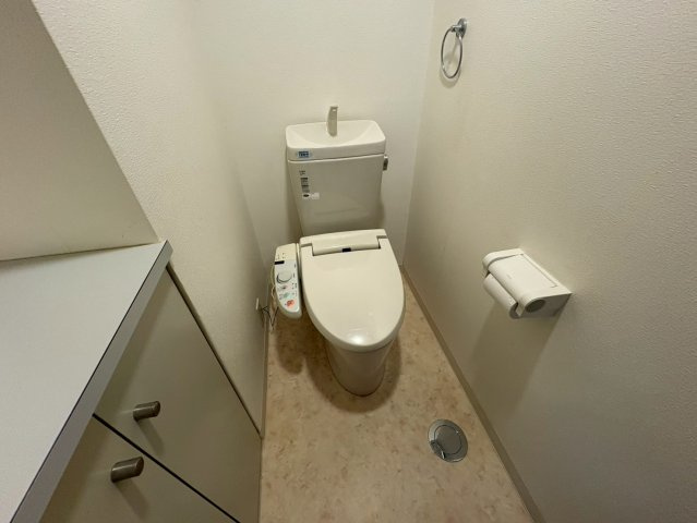 神戸市中央区花隈町の賃貸マンションのトイレ