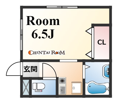 グランディア旗塚通の間取り
