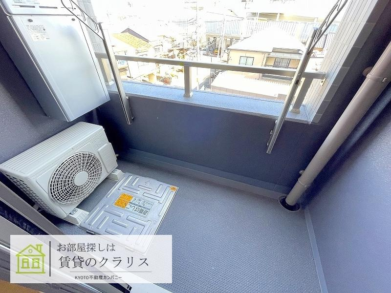 プロムナード桂川のバルコニー