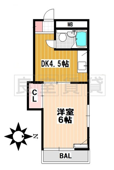 【間取り】 | エンドウビルⅠ