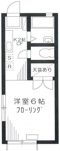アビタシオンＮＡの間取り|間取りです。