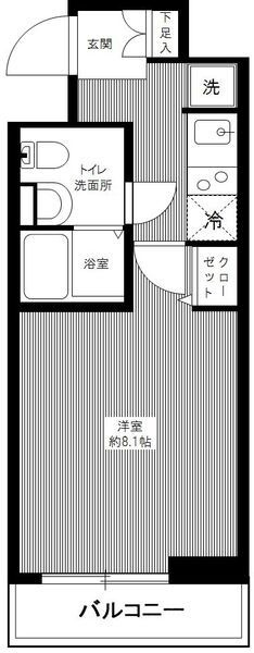 AZEST ITABASHI Ⅱの間取り|間取りです。