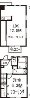【間取り】 | フィオーレ三ツ沢