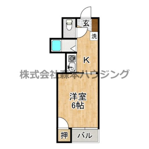 【間取り】 | 　ドゥムール忍ケ丘
