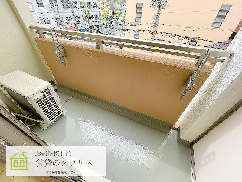 Ｄ・マローネ桂のバルコニー