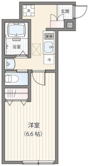 ミハス西落合の間取り|間取りです。