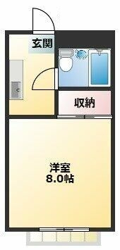 十条ベルクハイムの間取り|間取りです。