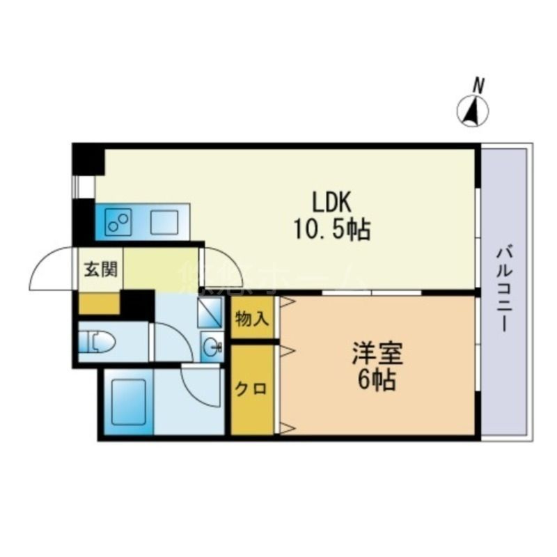 津村ビルの間取り