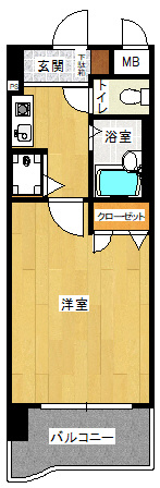 ライオンズマンション小倉駅南第２の間取り