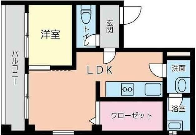 ラフィーネ門司港の間取り