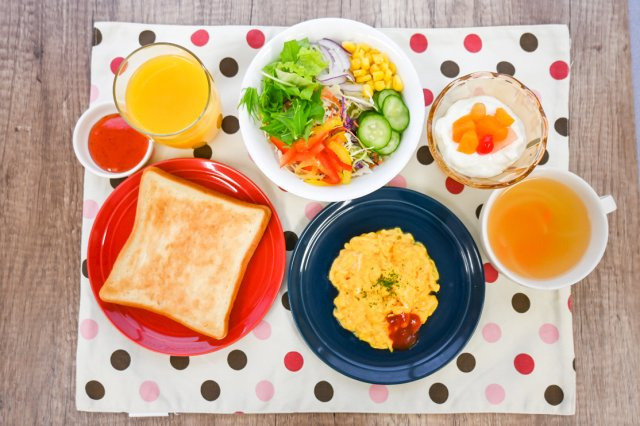 神戸女子学生会館のその他|朝ごはん