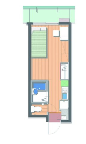 神戸女子学生会館の間取り