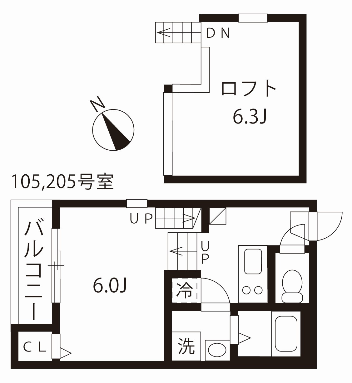 ミライグレースささしまの間取り