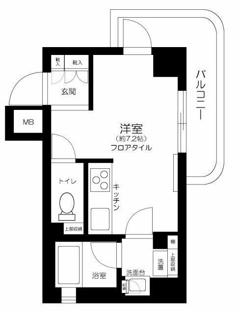 リヴェール池袋の間取り|間取りです。