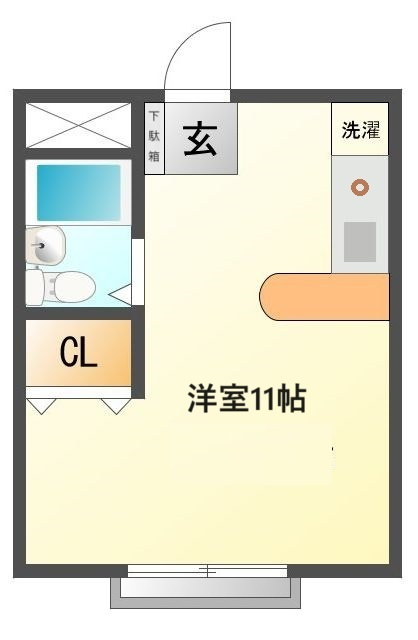 エアーハイムの間取り