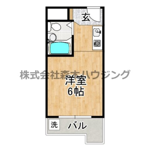 【間取り】 | 　ヴィラ守口