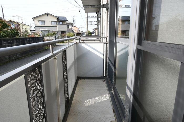 ヴァン プレミールのバルコニー