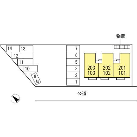 ヴァン プレミールの区画図