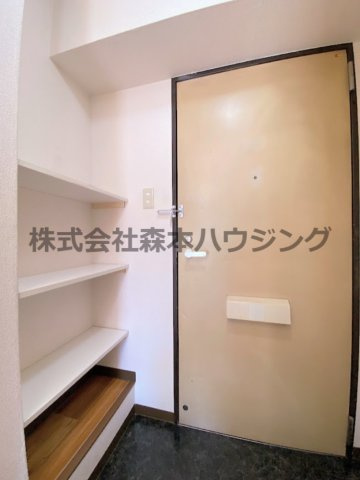 【収納】 | 　ヴィラ守口 | シューズラックついてます